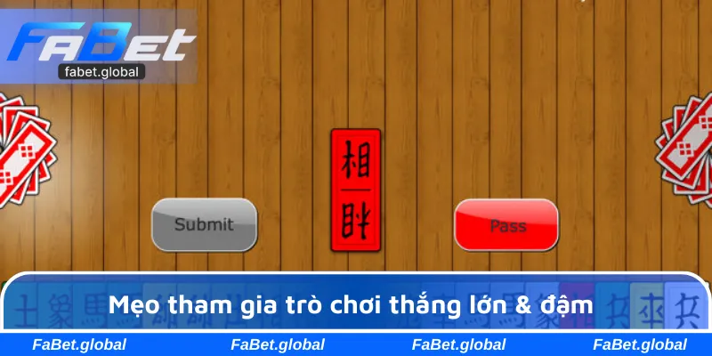 Mẹo tham gia trò chơi thắng lớn & đậm